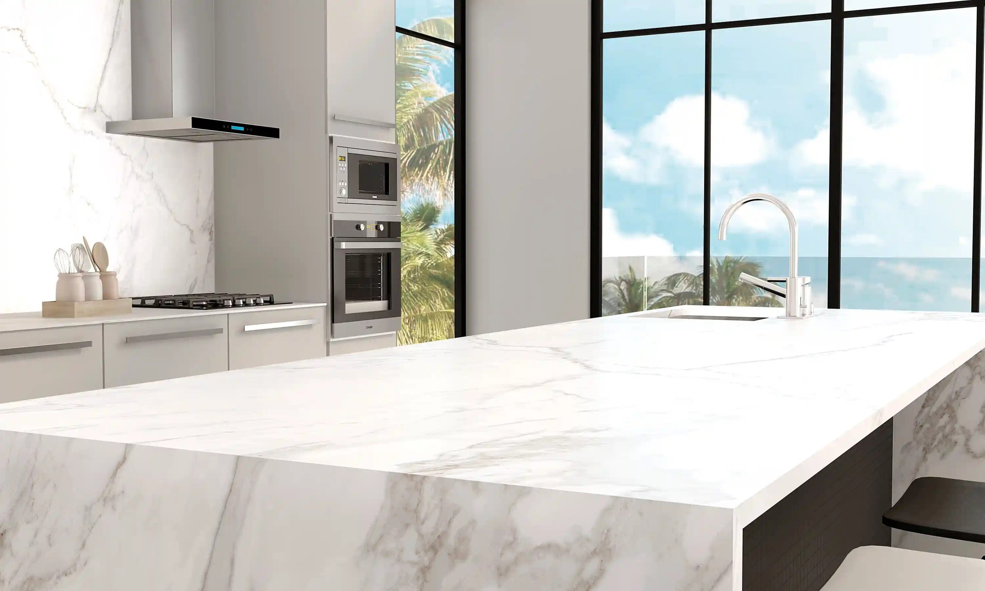 Grassi White | Encimera de Cocina - 3